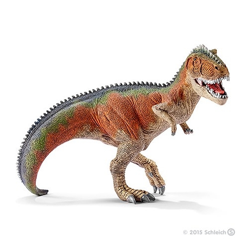 ダイナソーシリーズ/ ギガノトサウルス オレンジ  PVC ミニフィギュア 14543
