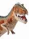 ダイナソーシリーズ/ ギガノトサウルス オレンジ  PVC ミニフィギュア 14543