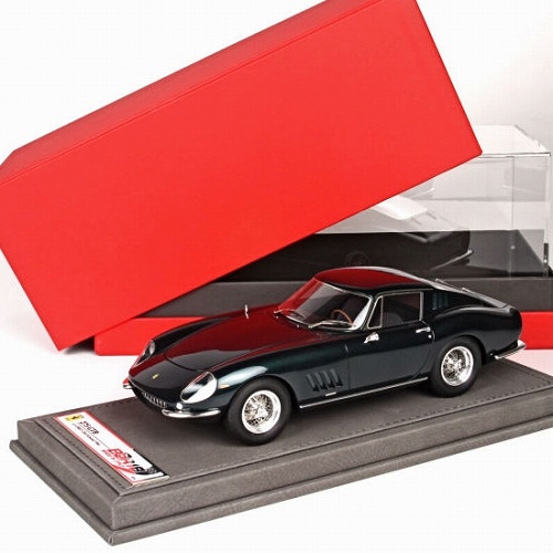 フェラーリ 275 GTB シャーシ no.09657 1966 ブラック クリント・イーストウッド ケース付 1/18 BBR1823V