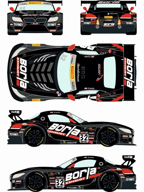 2015 ピレリ・ワールドチャレンジ BMW Z4 GT3 no.32 1/24 デカールセット RDE24/017