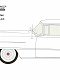 1955 キャデラック フリートウッド シリーズ60 ホワイト 1/18 12936