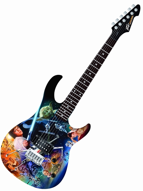 ピーヴィー vs スターウォーズ/ ロックマスターシリーズ: スターウォーズ コラージュ ギター - イメージ画像