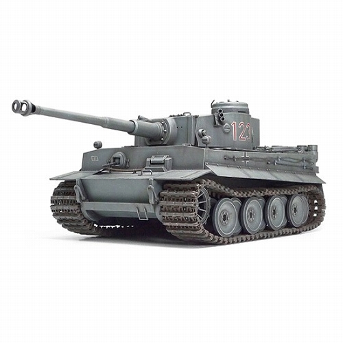 ドイツ陸軍重戦車 タイガーI型 ディスプレイ 1/25 プラモデルキット 30611 - イメージ画像