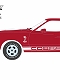 1978 フォード マスタングII コブラII レッド with ホワイトストライプ 1/18 12940
