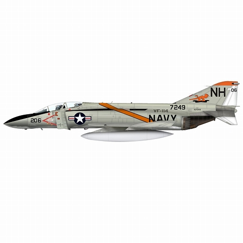 F-4J ファントムII VF-114 1/72 HA1945