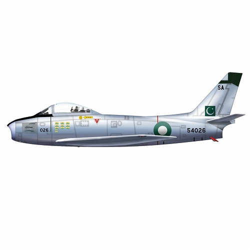 F-86F-40 セイバー パキスタン空軍 1/72 HA4311