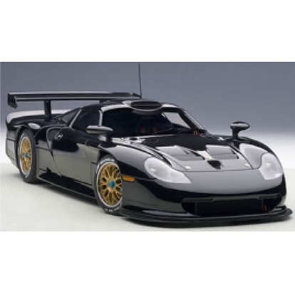 シグネチャーシリーズ/ ポルシェ 911 GT1 1997 プレーンボディ ブラック 1/18 89770 - イメージ画像