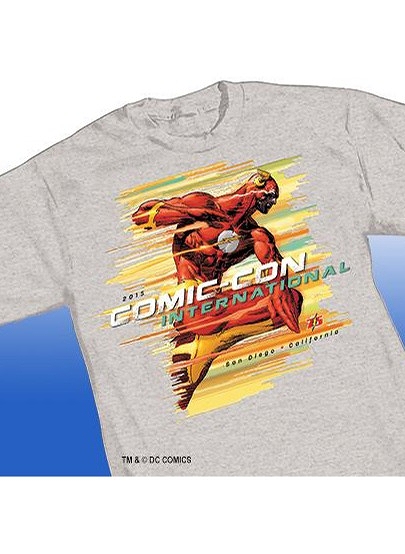 【SDCC2015 コミコン限定】SDCC コミコン 2015 フラッシュ 75周年記念 オフィシャル Tシャツ US Sサイズ