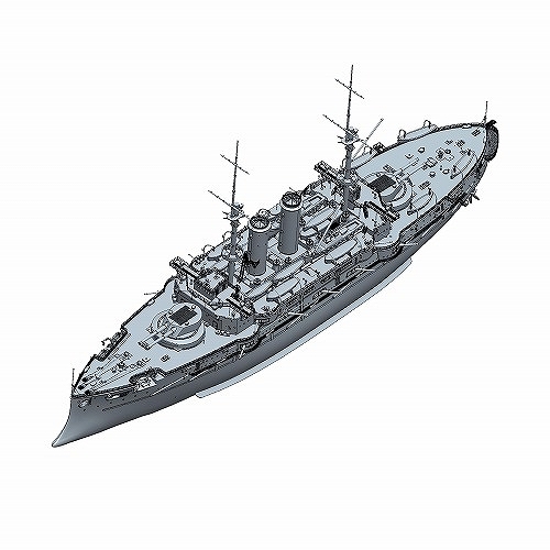 ウォーシップシリーズ/ 戦艦 三笠 1/200 プラモデルキット BB-001