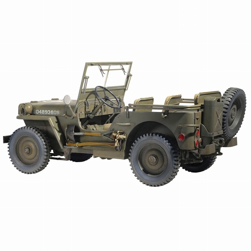 WW.II アメリカ 陸軍 1/4トン 4x4 小型汎用軍事車両 1/6 プラモデルキット DR75020