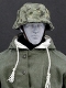 WWII ドイツ ナチ党 武装親衛隊SS ＆ ドイツ国防軍 スノー ダブルサイド コットンパッド ジャケット A 1/6 セット AL10003-A