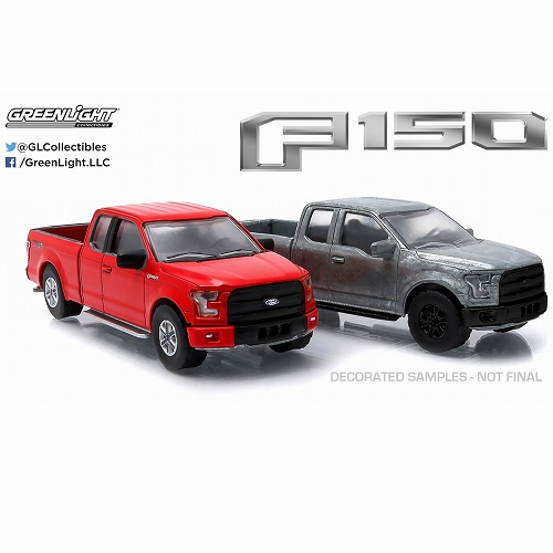 ファーストカットシリーズ/ 2015+ フォード F-150 1/64 2台セット 29828
