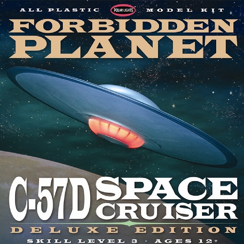 【再入荷】禁断の惑星/ C-57D スペースクルーザー アンドロメダ号 デラックスエディション 1/144 プラモデルキット POL916