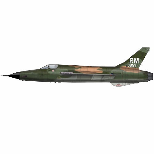 F-105 サンダーチーフ 第354戦術戦闘航空隊 1/72 HA2514