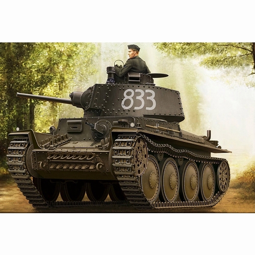 ファイティングヴィークル/ ドイツ 38t戦車 E/F型 1/35 プラモデルキット 80136