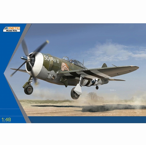 リパブリック P-47D サンダーボルト レイザーバック 1/24 プラモデルキット K3208