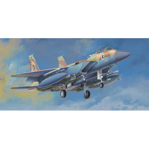 イスラエル空軍 F-15I ラーム 1/48 プラモデルキット L4816 - イメージ画像