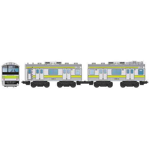 Bトレインショーティー/ Yamanote History5: 205系初期 山手線 2両入り プラモデルキット