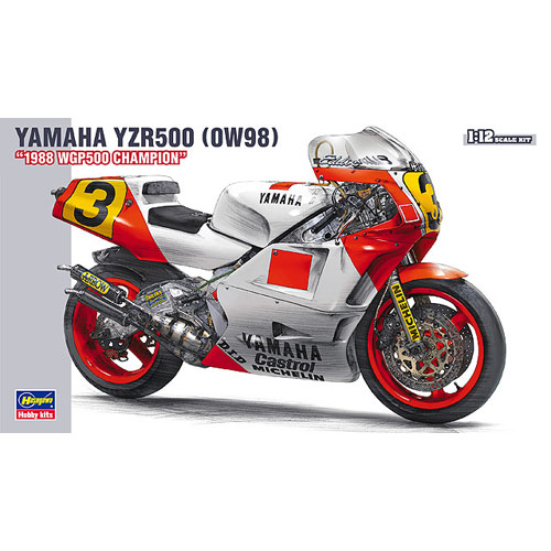 【再生産】BK3 ヤマハ YZR500 0W98 1988 WGP500チャンピオン 1/12 プラモデルキット BK03