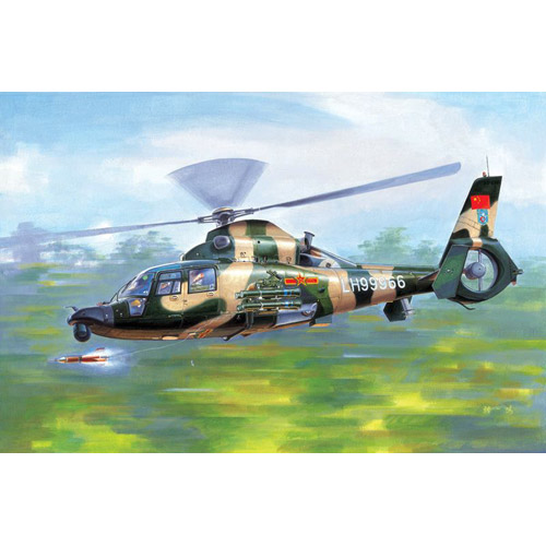 中国軍 Z-9WA 戦闘ヘリコプター 1/35 プラモデルキット 05109