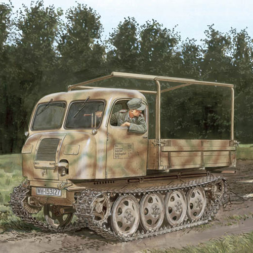 【再入荷】WW.II ドイツ軍 RS0/01 汎用トラクター 1/35 プラモデルキット CH6691