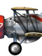 ボーイング P-12E アメリカ陸軍航空隊 Bフライトリーダー 1/48 ダイキャストモデル