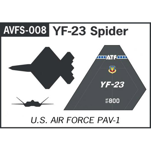 Aviation Fighters Vol.008. YS-23 PAV-1 Spider AVFS-1602012