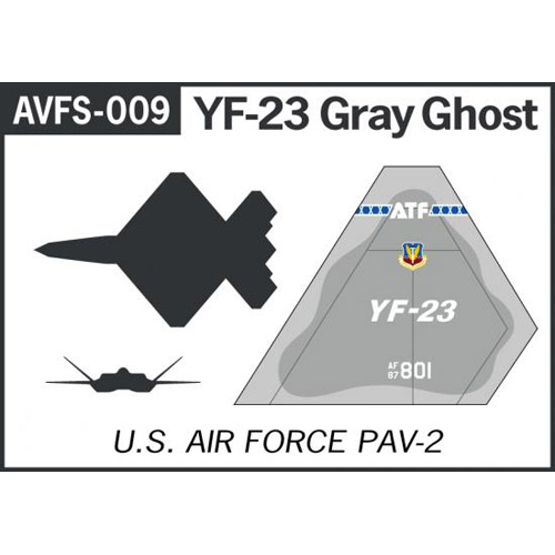Aviation Fighters Vol.009. YS-23 PAV-2 Gray Ghost AVFS-1503013