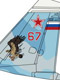 Aviation Fighters 004. Su-33 Su-33 ロシア海軍 #67 AVFS-1502007