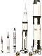 【再入荷】アメリカ 宇宙開発史 ロケットセット 1/200 プラモデルキット AMT700