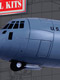 アメリカ空軍 C-130J-30 スーパーハーキュリーズ 1/144 プラモデルキット MC14700