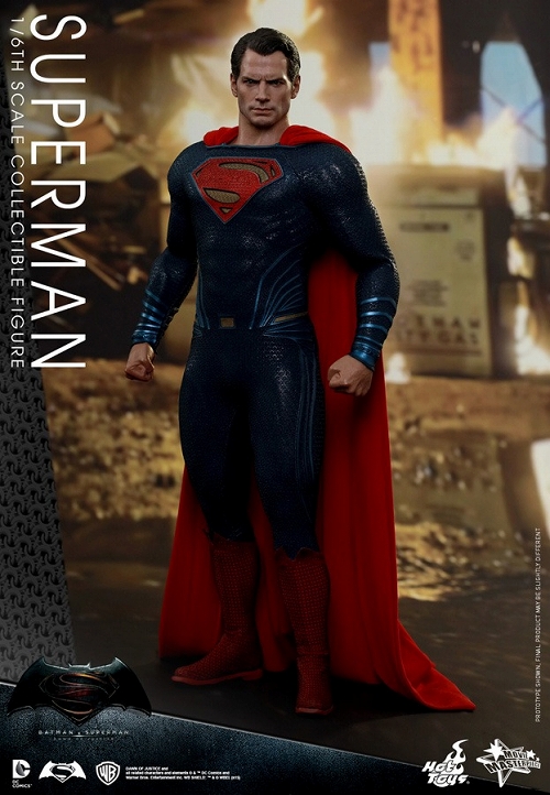 【お一人様3点限り】バットマン vs スーパーマン ジャスティスの誕生/ ムービー・マスターピース 1/6 フィギュア: スーパーマン - イメージ画像
