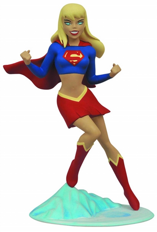 【SDCC2015 コミコン限定】ファム ファタール/ スーパーマン アニメイテッド: スーパーガール PVC スタチュー - イメージ画像