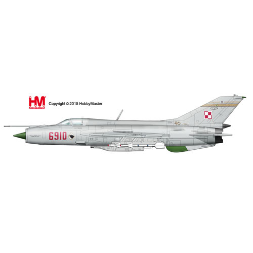 MiG-21PFM ポーランド空軍 1994 1/72 ダイキャスト HA0185