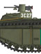 LVT(A)-2 アムトラック ビーチ・グリーン 1 1/72 ダイキャスト HG4409