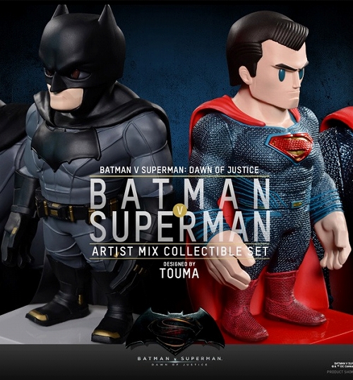 【お一人様3点限り】アーティストMIX x TOUMA/ バットマン vs スーパーマン ジャスティスの誕生: バットマン＆スーパーマン 2体セット