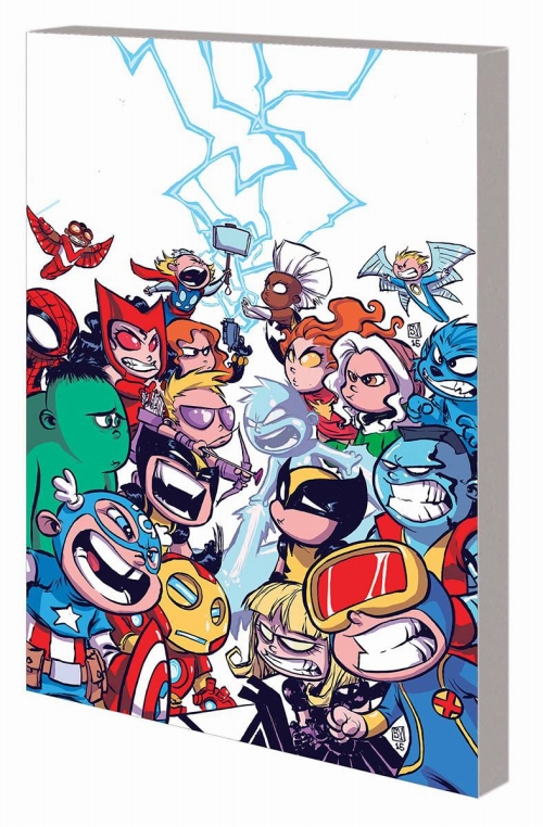 LITTLE MARVEL STANDEE PUNCH-OUT BOOK TP/ FEB160945