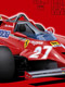 1/20 グランプリシリーズ/ no.4 フェラーリ 126CK 1981 1/20 プラモデルキット GP-4