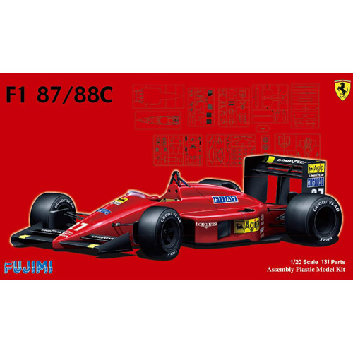 1/20 グランプリシリーズ/ no.6 フェラーリ F1-87/88C 1/20 プラモデルキット GP-6