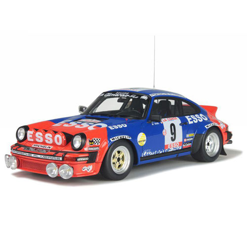ポルシェ 911 SC Gr.4 ブルー/レッド ツールドコルス 1980 Jean-Luc Therier 1/18 OTM176