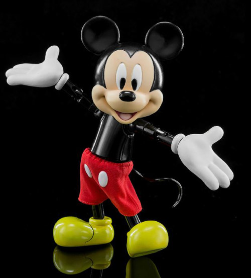 ハイブリッドメタルフィギュレーション/ ディズニー クラシック: ミッキーマウス - イメージ画像