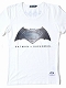 バットマン vs スーパーマン ジャスティスの誕生/ シンプル ロゴ Ｔシャツ ホワイト サイズ44/サイズS