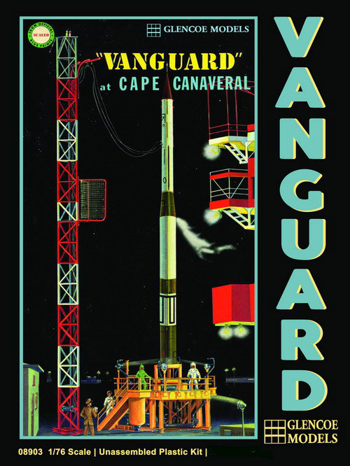 ヴァンガード ロケット 1/76 プラモデルキット GM8903 - イメージ画像