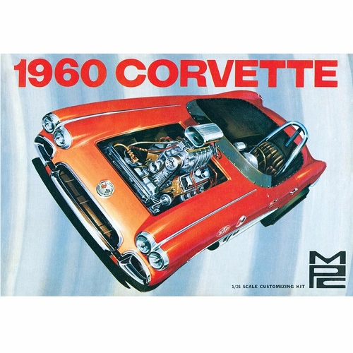 1960 シボレー コルベット 1/25 プラモデルキット MPC830/ キット