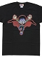 MLE/ 魔太郎がくる！！: 魔太郎 Tシャツ Dタイプ 黒 Sサイズ