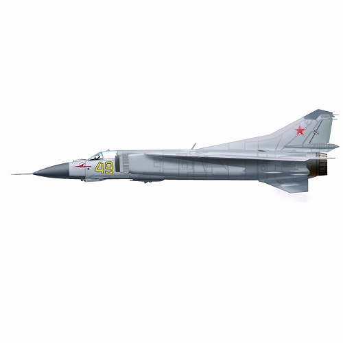 MiG-23M フロッガー 第787戦闘機連隊 イエロー49 1/72 HA5301