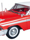 【再入荷】クリスティーン/ 1958 プリムス フュリー 成形色 赤 1/25 プラモデルキット AMT801