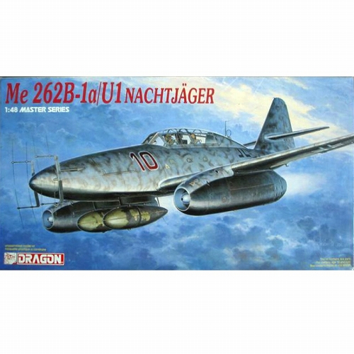 WW.II ドイツ空軍 メッサーシュミット Me262B-1a/U1 ナハトイェーガー 1/48 プラモデルキット DR5519