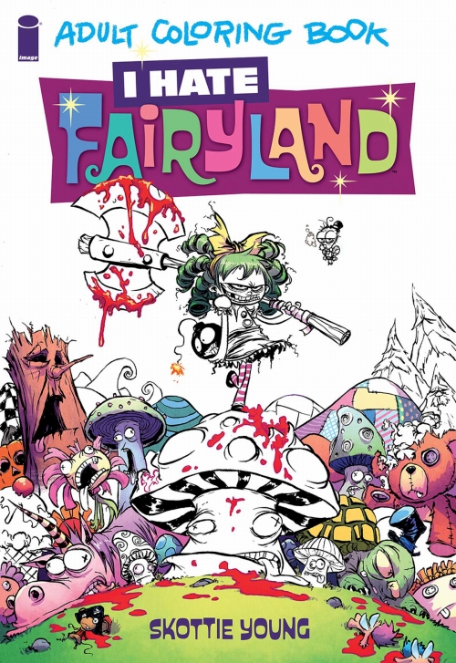 I HATE FAIRYLAND COLORING BOOK TP/ APR160711