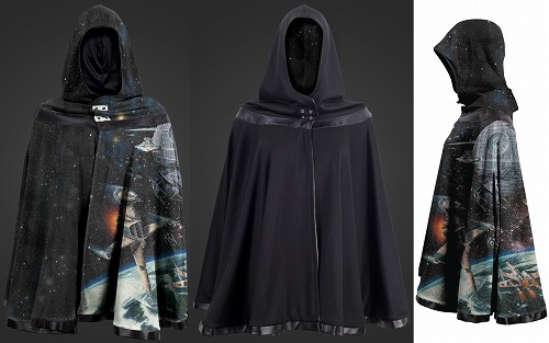 GALAXY REVERSIBLE HOODED CAPE MED/ APR162550